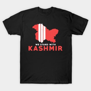 We Stand With Kashmir For Its Solidarity And Freedom T-Shirt